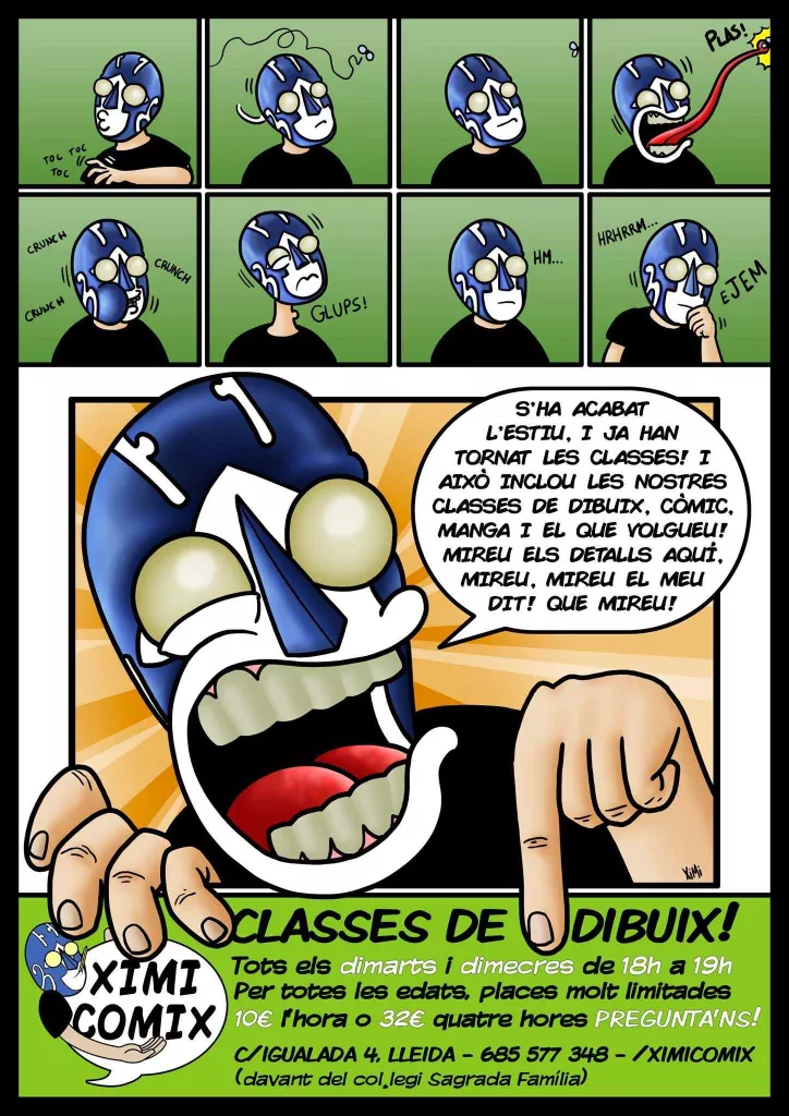 Ximi Comix, fer d'un hobby una professió