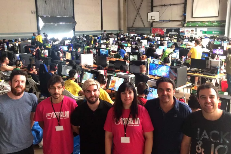 Tàrrega s'omple de 'youtubers' amb una 'TargaLan' de 220 participants