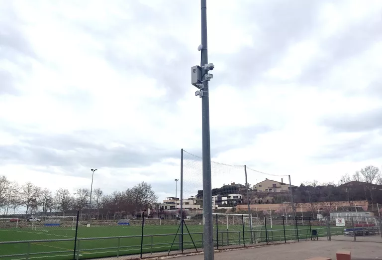 Tàrrega completa el desplegament de videovigilància amb dues noves càmeres al Parc Esportiu