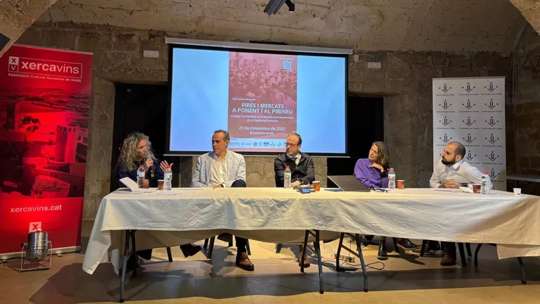 Verdú corrobora el potencial de les fires i mercats en la dinamització de Ponent