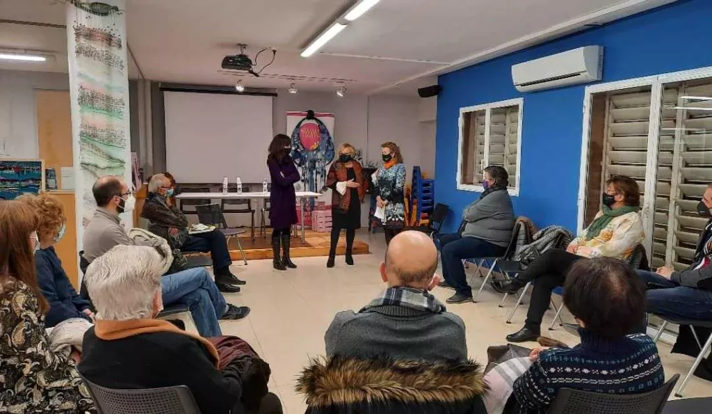 Marta Alòs, convidada especial a la cloenda de l'exposició itinerant 'Textures i Lectures'