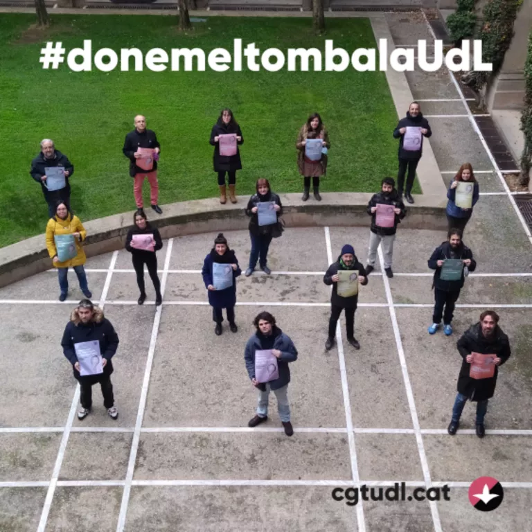 La CGT arriba a la Universitat de Lleida