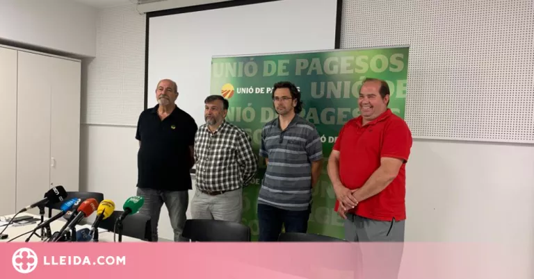 Unió de Pagesos convoca mobilitzacions exigint respostes a la situació i la gestió de l'aigua