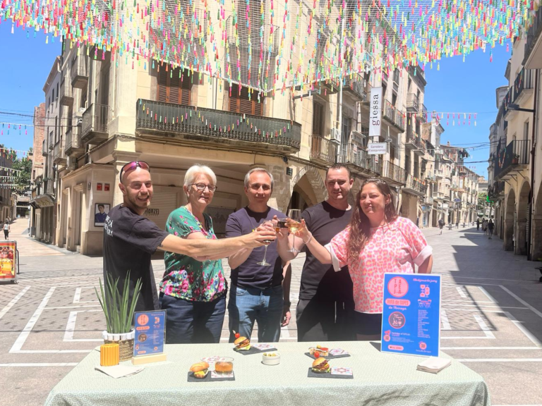 El ‘Tapeja per Tàrrega’ torna els dijous de juny amb 16 bars i restaurants i tapes amb beguda per 4 euros