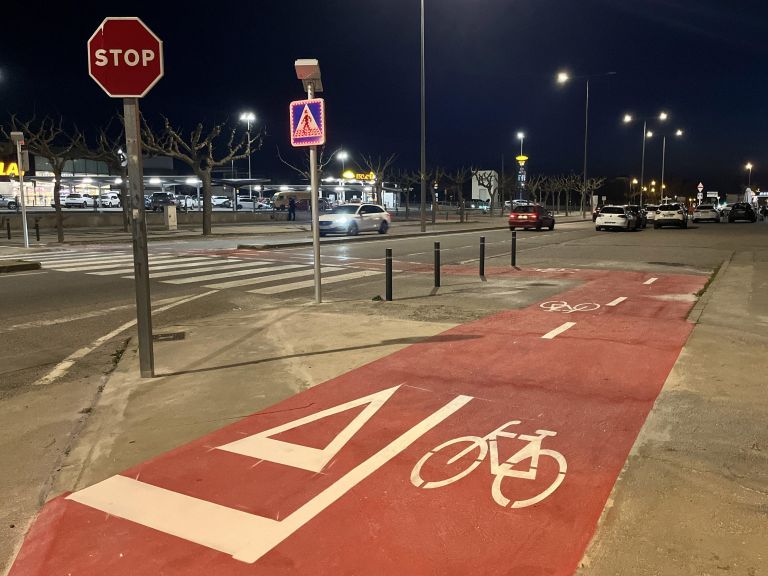 Tàrrega intensifica les millores de seguretat a la travessia urbana de la C-14