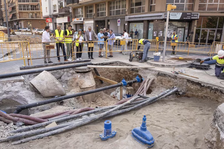 Les obres de Pius XII renovaran la xarxa d’aigua i ampliaran l’espai per als vianants