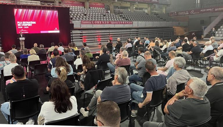 Larrosa presenta el Pla Estratègic de l’Esport 2026-2029 amb una inversió de 5,5 milions i enfoc en la inclusió i els hàbits saludables