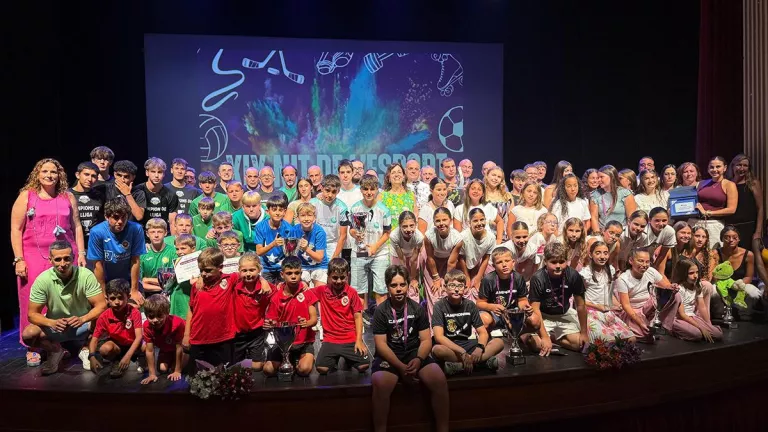 Homenatge esportiu en la 19a Nit de l'Esport Targarí