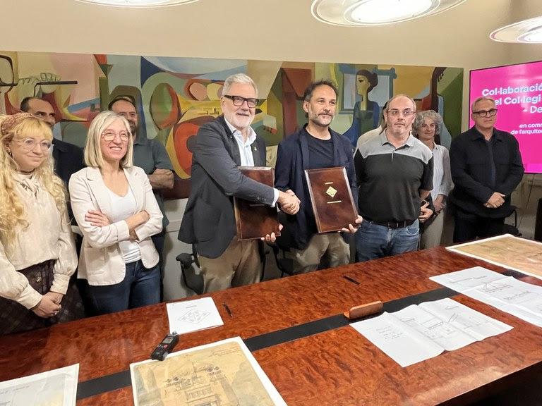 La Paeria i la demarcació de Lleida del Col·legi d’Arquitectes impulsen la difusió del llegat de Morera i Gatell