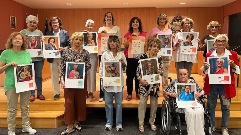 Les ‘Dones fantàsticament grans’, protagonistes d'un calendari a Tàrrega