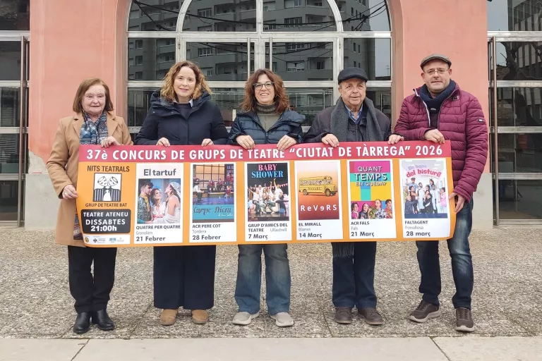 El 37è Concurs de Grups de Teatre Ciutat de Tàrrega agruparà sis companyies d’arreu del territori català
