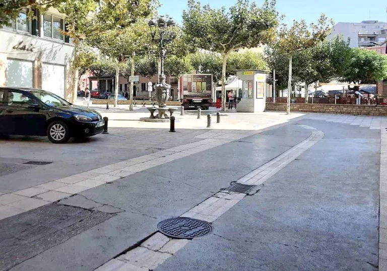 El mercat setmanal de Tàrrega es trallada per obres