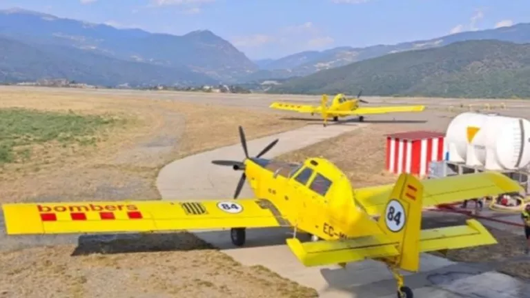 L’Aeroport Andorra-La Seu registra un rècord històric amb 1.063 operacions durant el mes de juliol