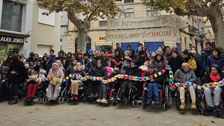 Clam de les persones amb discapacitat del Pla d'Urgell per més recursos i inclusió