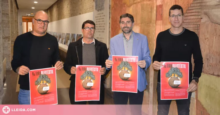 L’oli i el tèxtil, novament grans atractius de la fira de l’Espluga Calba