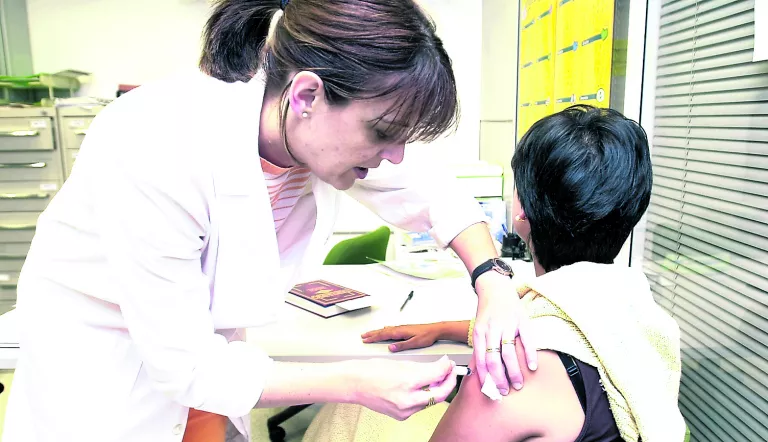 La vacunació antigripal, en marxa