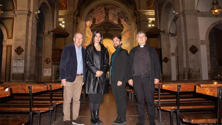 Josep Minguell apadrina la visita a Tàrrega d’una delegació de la Toscana