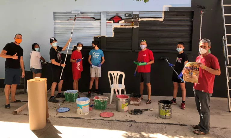 Voluntariat juvenil a Tàrrega per millorar espais locals
