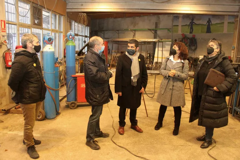 El Homrani posa en relleu la tasca del Centre de Formació La Solana de Tàrrega