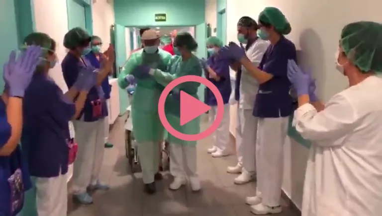 ⏯️ #VÍDEO | Amb 93 anys es pot vèncer el coronavirus