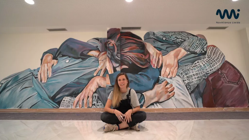 ⏯️ L'emotiu procés creatiu de l'homenatge a la bondat de Lily Brick a la Clínica NovAliança