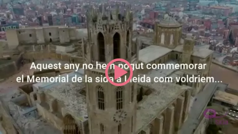 ⏯️ L'emotiu Memorial d'Antisida Lleida en record de les víctimes de la malaltia