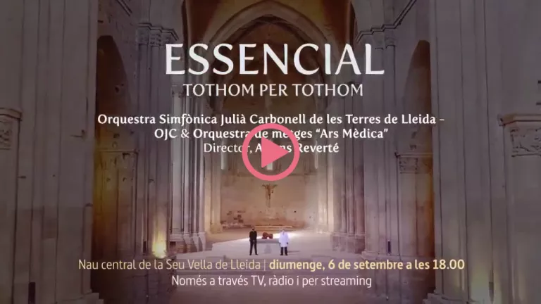 ⏯️ DIRECTE | Concert "Essencial" en record de les víctimes de la covid-19 a Ponent