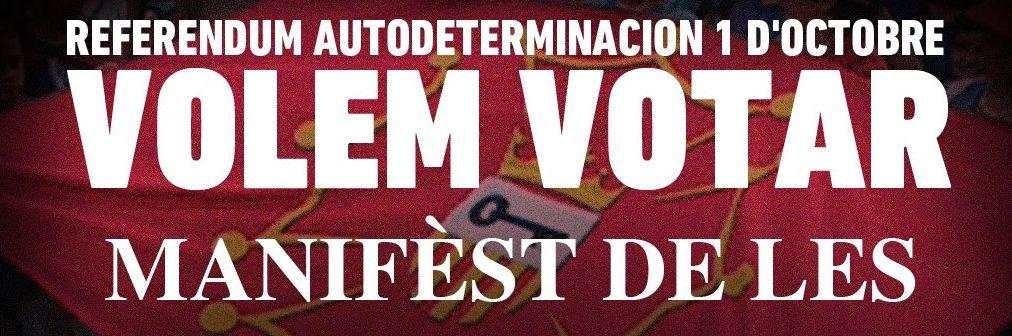 Més de 150 adhesions al manifest aranès a favor del referèndum