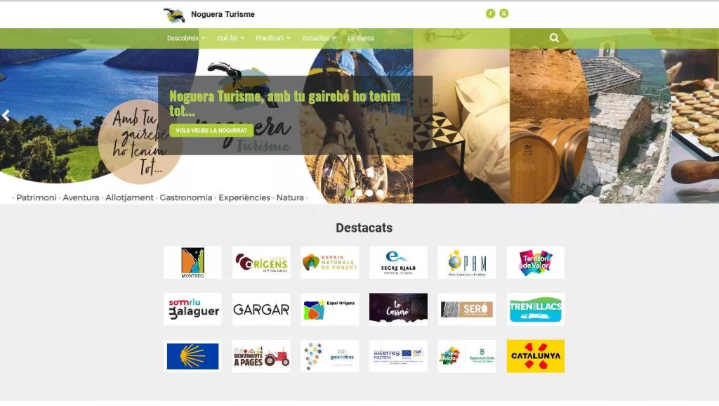 La Noguera estrena imatge de promoció turística