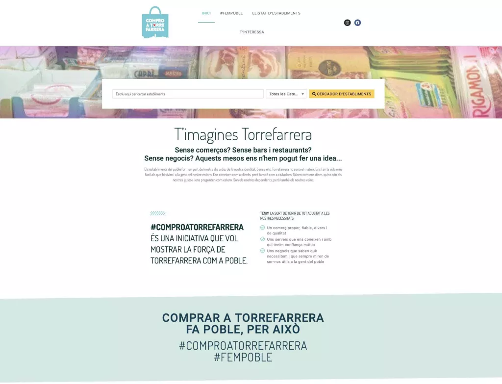En marxa #ComproaTorrefarrera per revalorar i fomentar el consum local