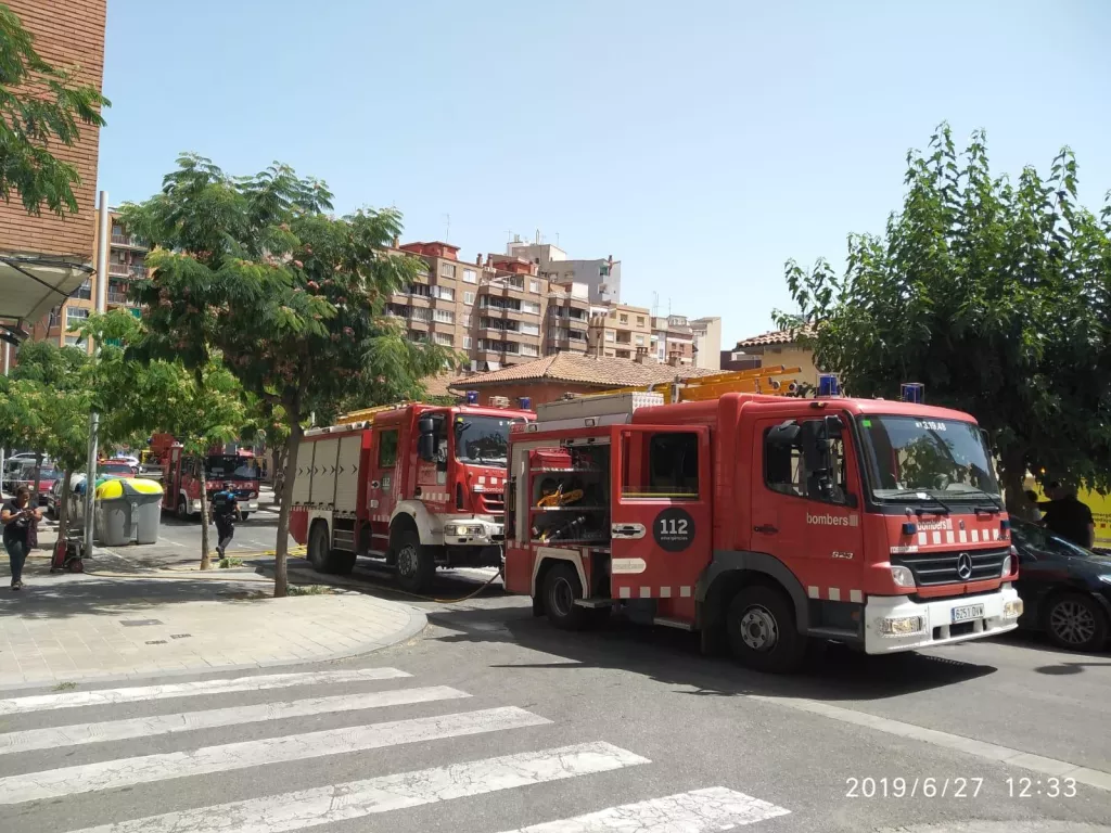 Incendi en un habitatge de la Mariola