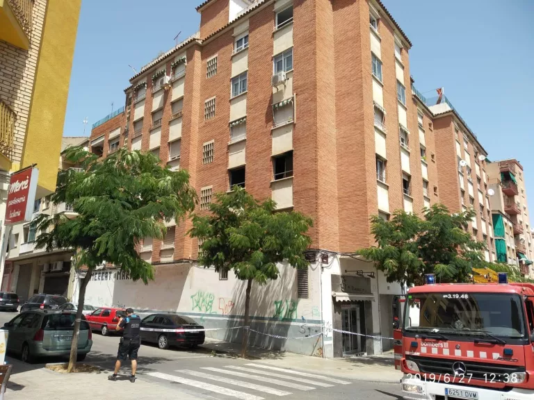 Incendi en un habitatge de la Mariola