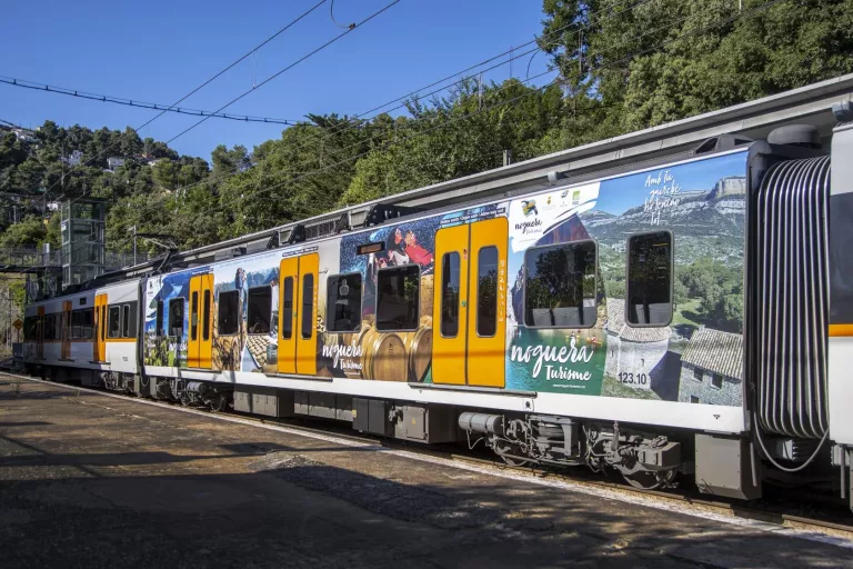 La Noguera, a la campanya de promoció turística de Ferrocarrils de la Generalitat de Catalunya (FGC)
