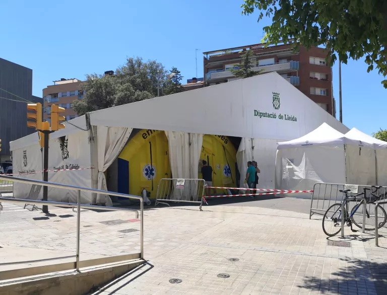 Ascendeixen a 139 els ingressats amb covid-19 a Lleida