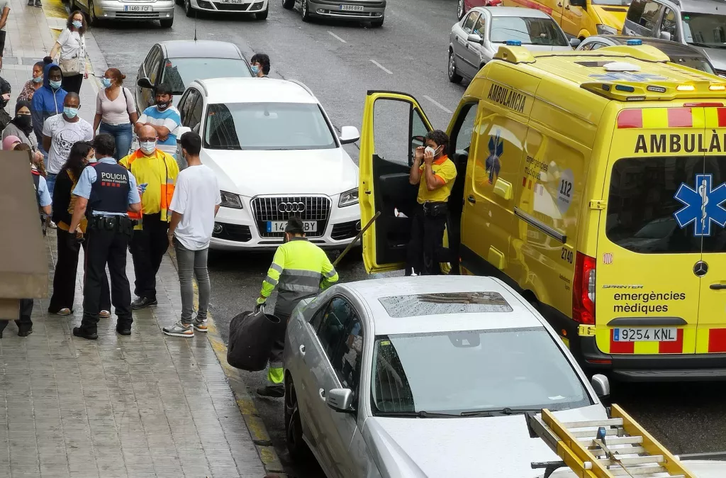 ⏯️ Una forta baralla acaba amb un detingut al barri del Clot de Lleida