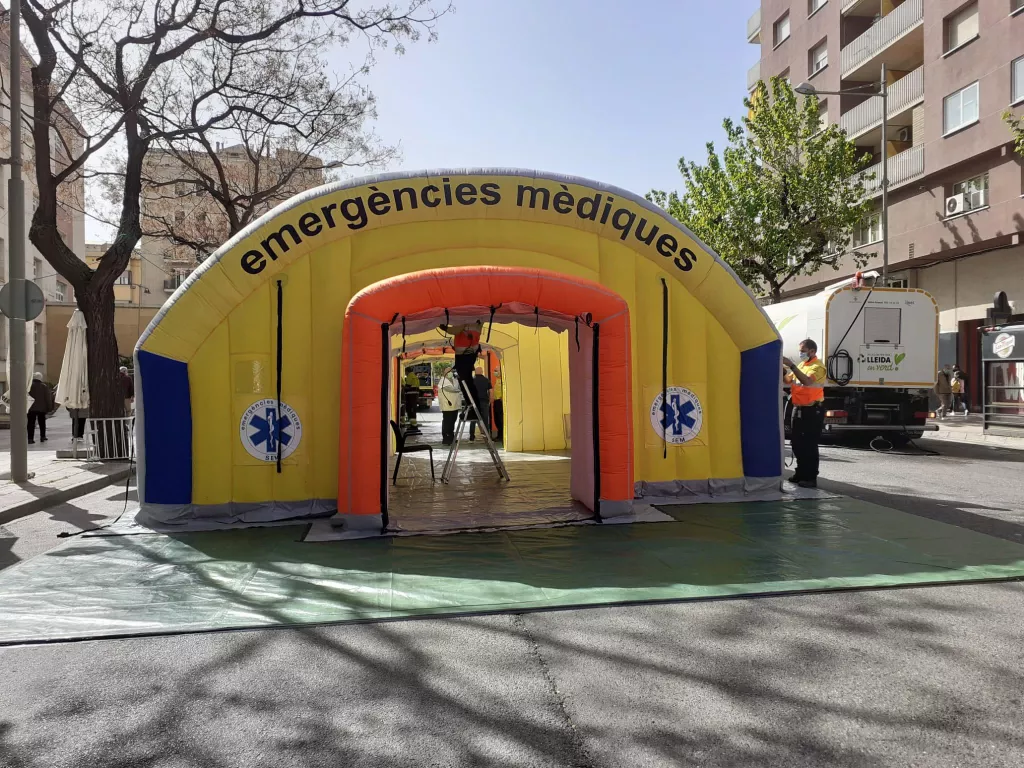⏯️ Instal·len un punt de cribratge a la Zona Alta de Lleida