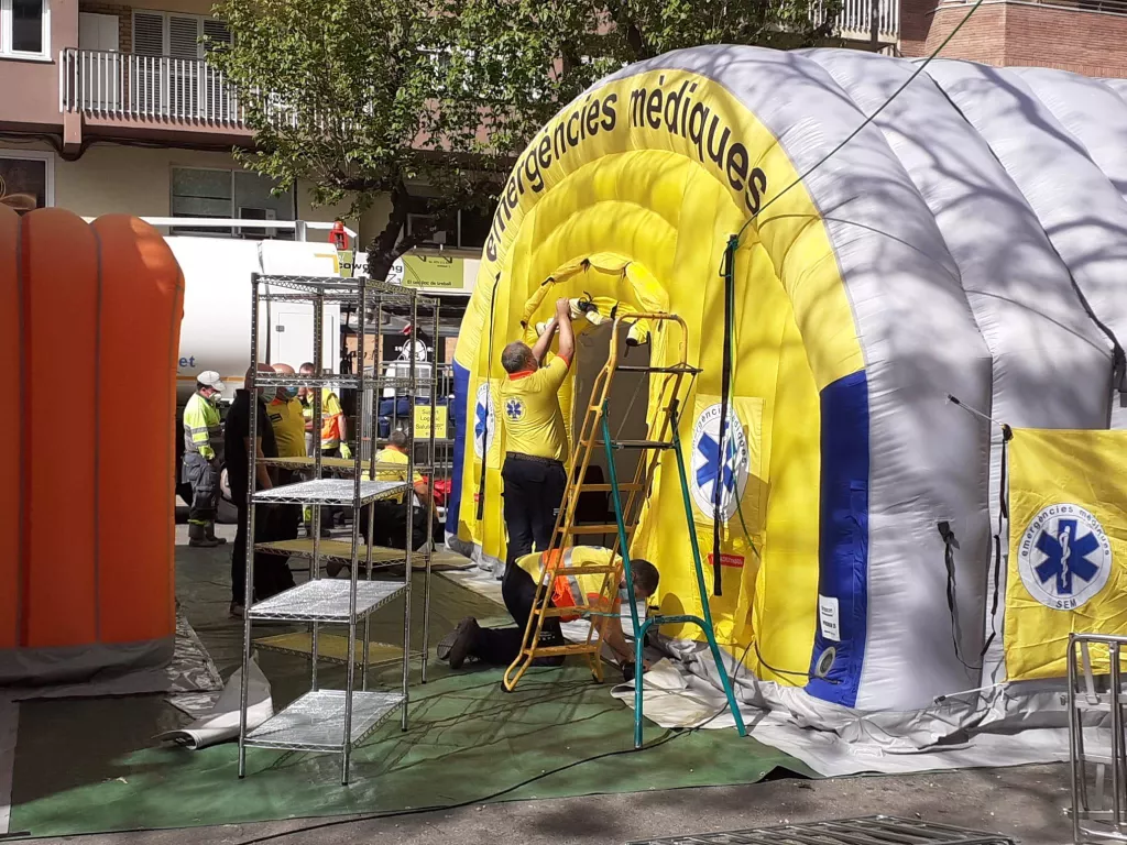 ⏯️ Instal·len un punt de cribratge a la Zona Alta de Lleida