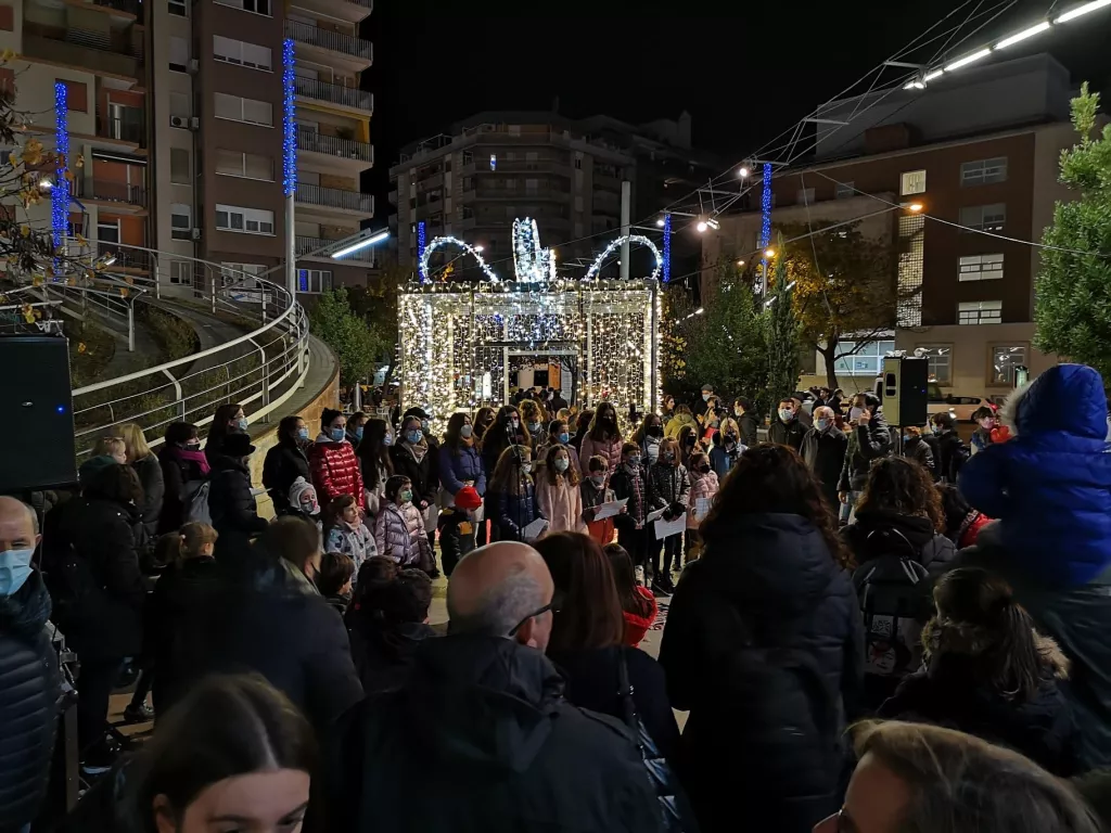 Lleida engega la il·luminació nadalenca dels seus carrers