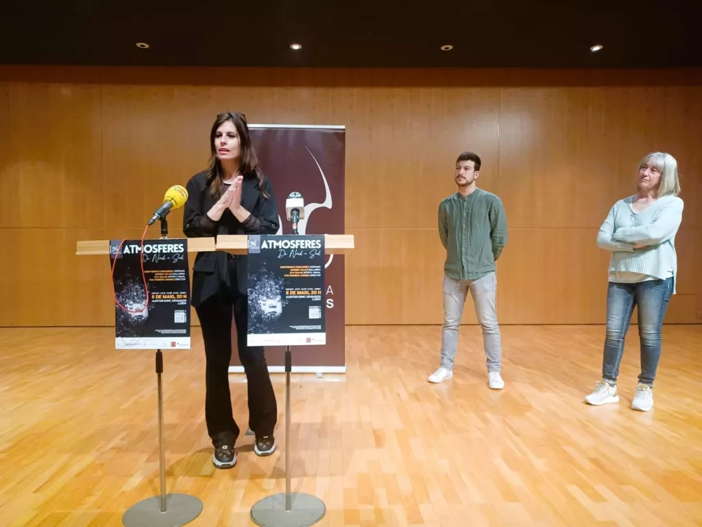 Atmosferes, un espectacle interdisciplinari de música, art visual i dansa sorgit del talent lleidatà