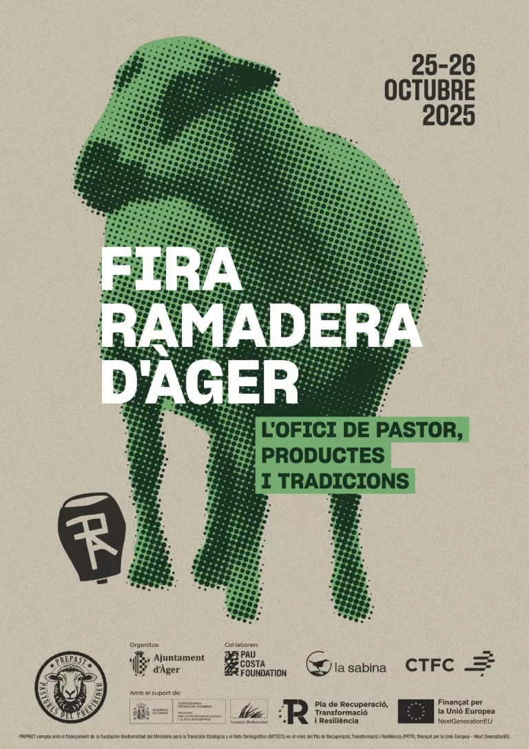 Àger estrena la seva primera Fira Ramadera per posar el món rural al centre del territori