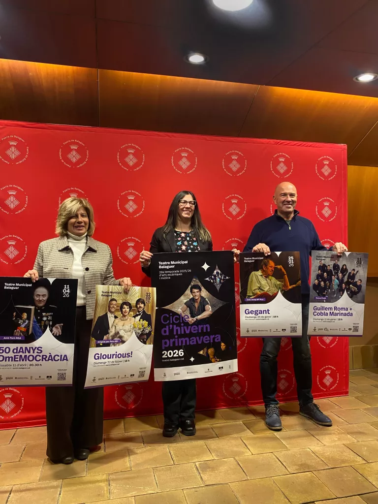 La nova temporada del Teatre de Balaguer arriba amb 44 propostes i grans noms de l’escena catalana