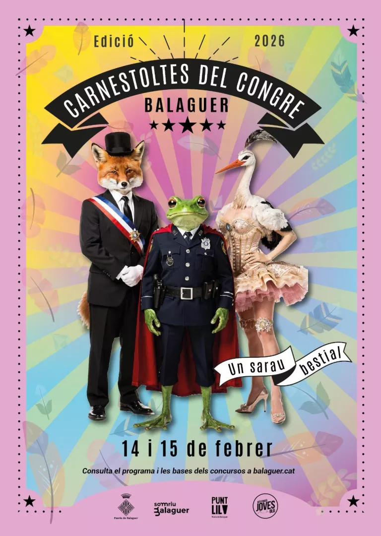 El Carnestoltes del Congre tornarà a reunir rues i comparses a Balaguer