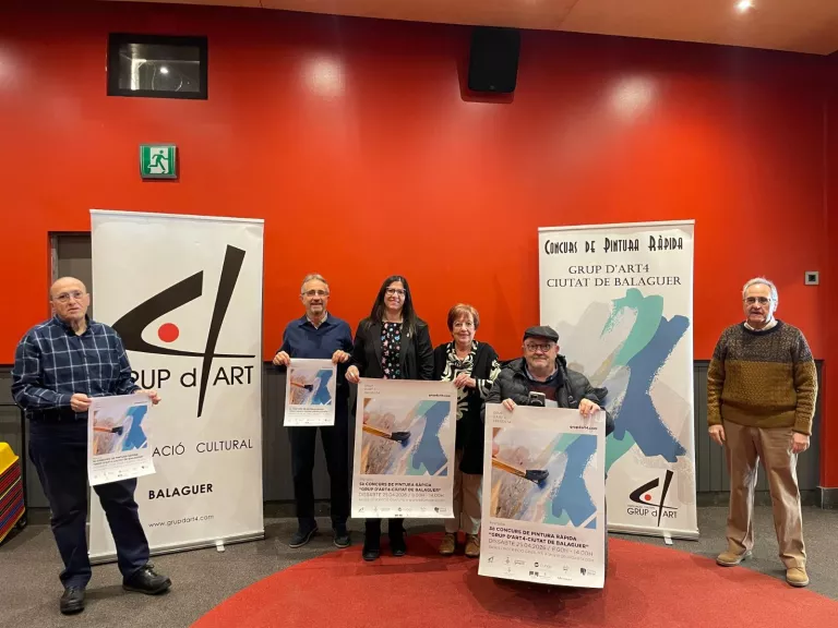 Convocada la cinquena edició del Concurs de pintura ràpida Grup d’Art4 a Balaguer