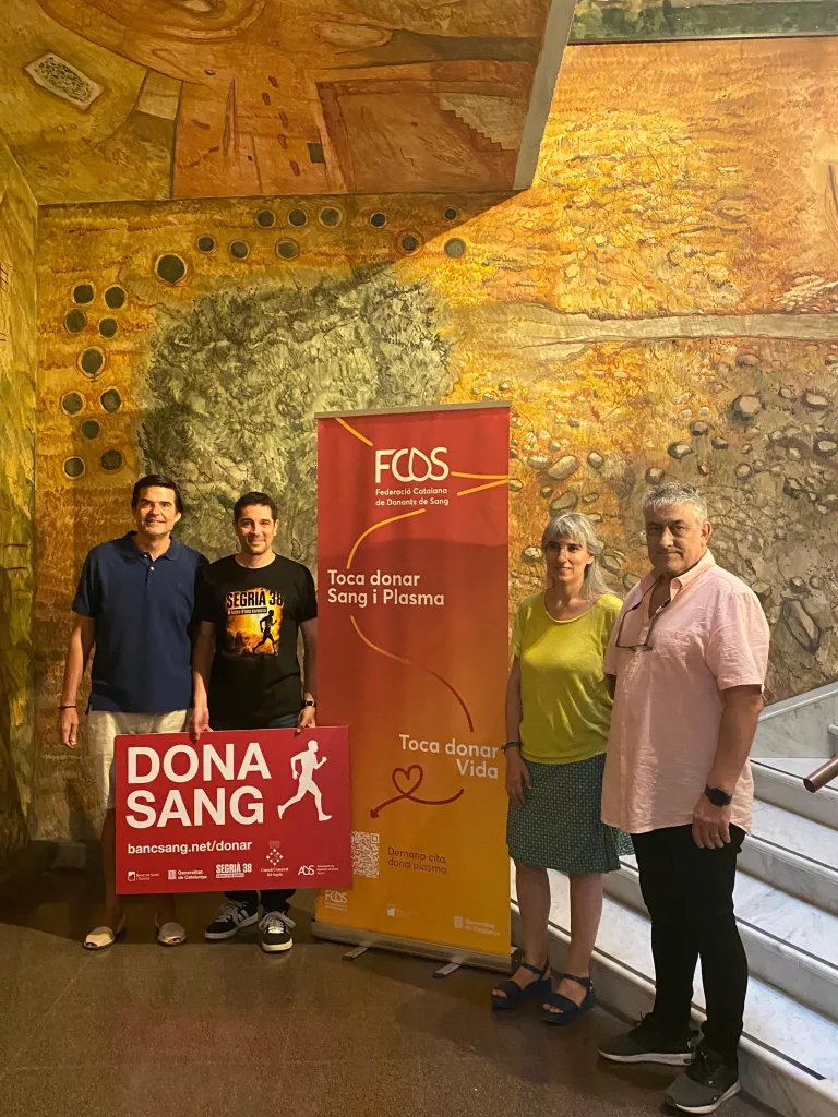 L’ultrafondista Mikel San Rafael recorrerà els 38 municipis del Segrià per promoure la donació de sang