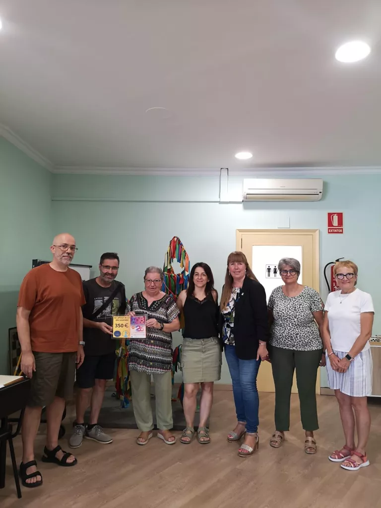 L’Eix Urgell Balaguer entrega la recaptació de la seva tómbola solidària a Salut Mental La Noguera