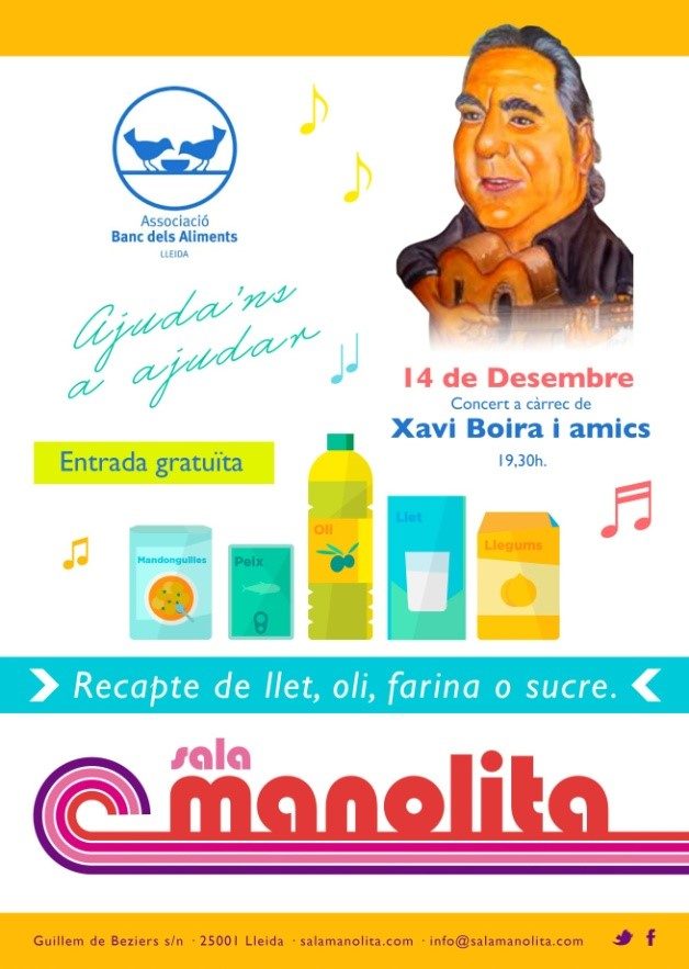 Concert en benefici del Banc dels Aliments de Lleida