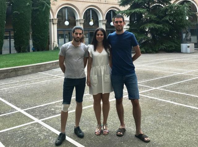 Tres exalumnes de la UdL, professors en una universitat de Xina