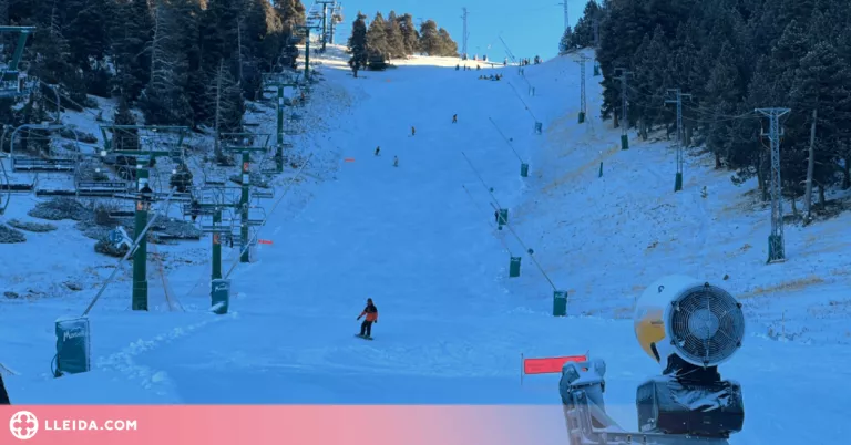 ⏯️ Masella estrena la temporada amb la idea d'obrir tot el desnivell esquiable durant el pont de la Puríssima