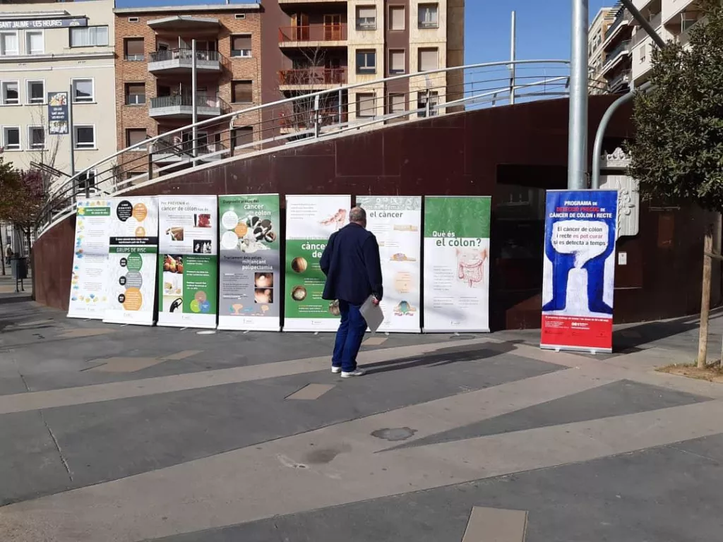 ⏯️ L'AECC Lleida surt al carrer pel Dia Mundial Contra el Càncer de Còlon