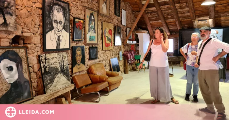 ⏯️ Una trentena d'artistes omplen d'art les eres, cases i carrers d'un municipi del Pallars Sobirà